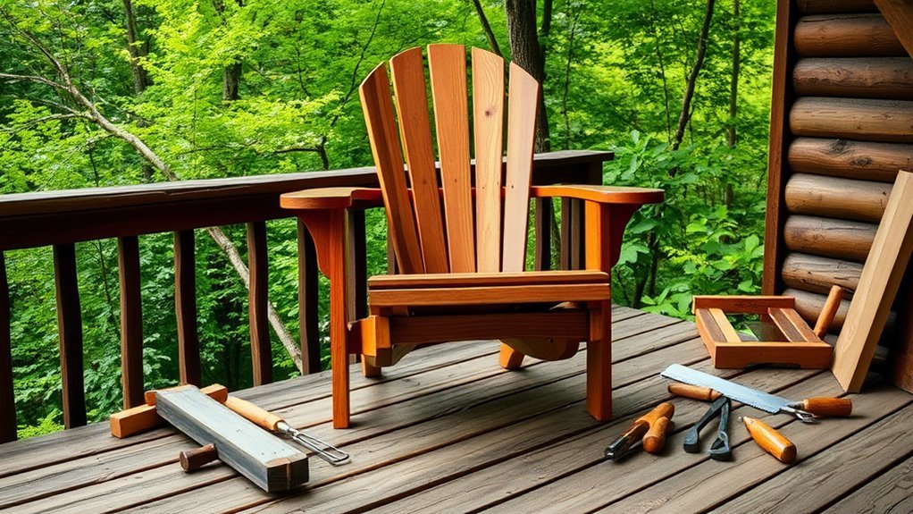 adirondack chair woodworking plans