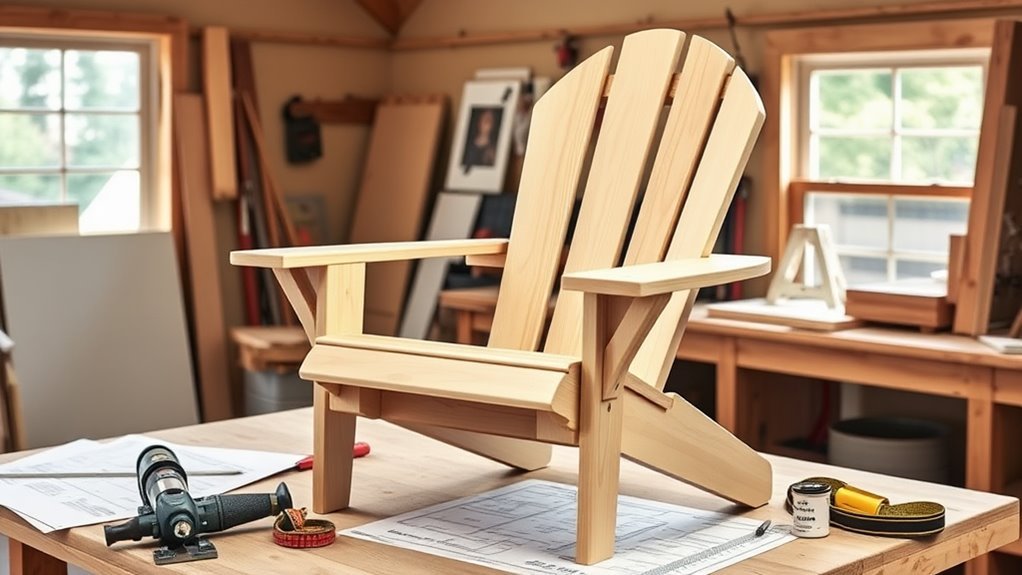 adirondack chair woodworking plans