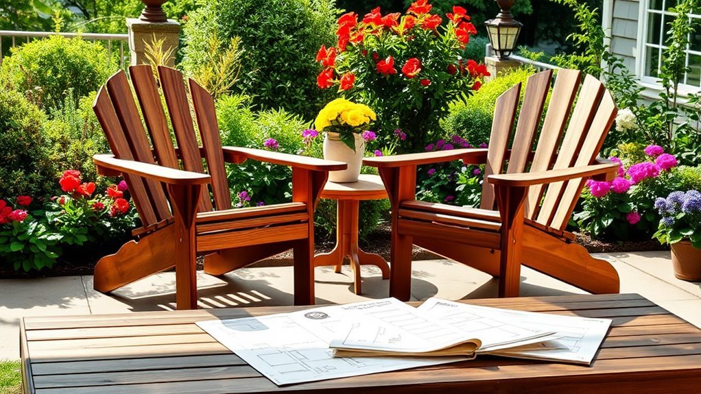 adirondack chairs woodworking plans