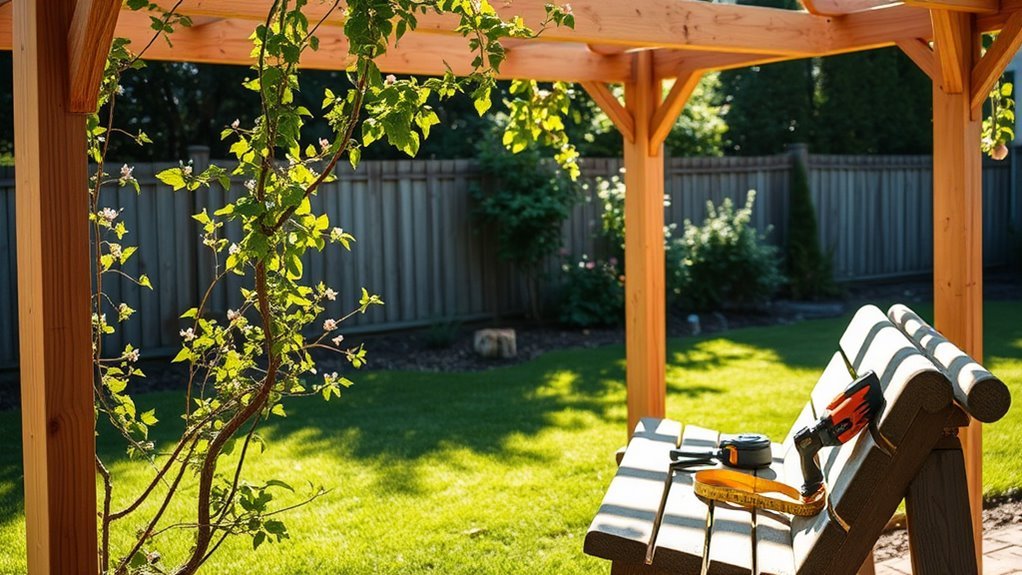 beginner friendly diy arbor plans