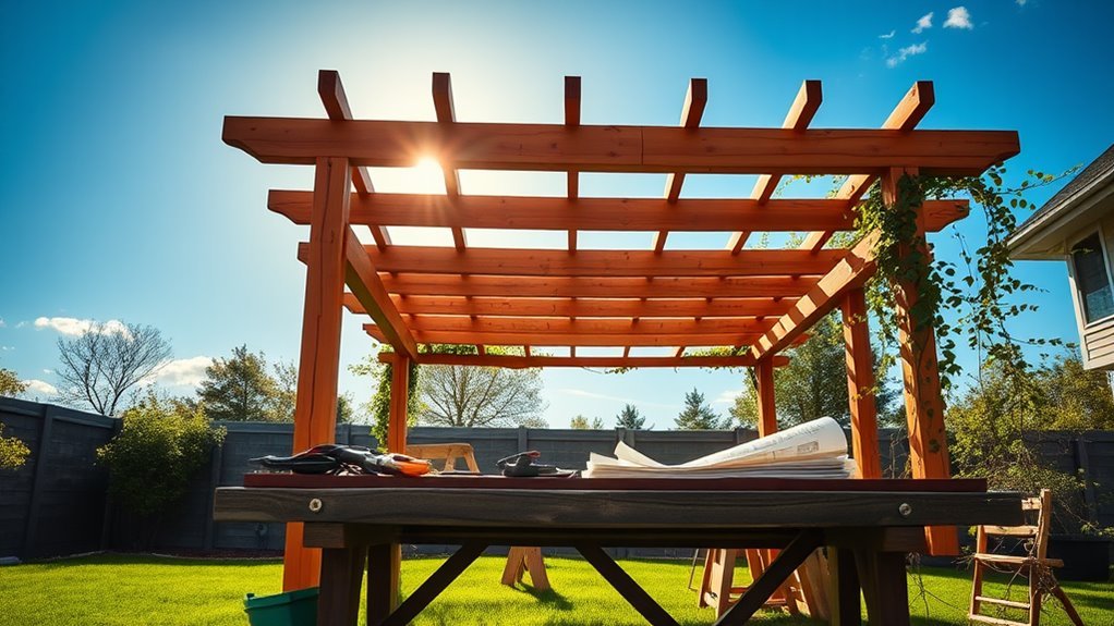 beginner s pergola building guide