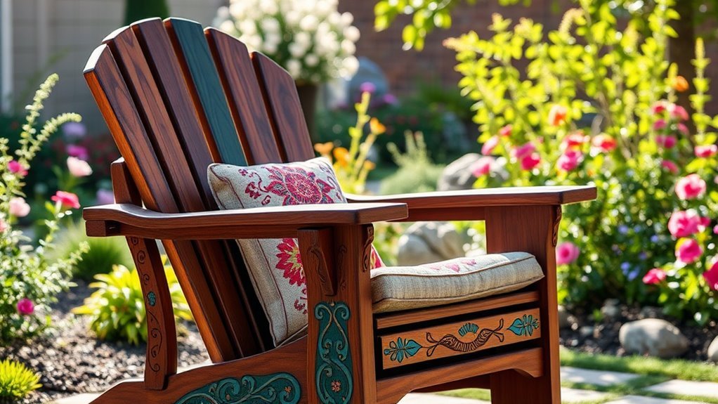 creative adirondack chair designs