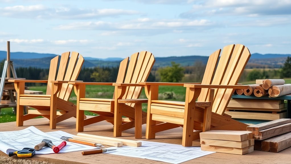 custom adirondack chair plans