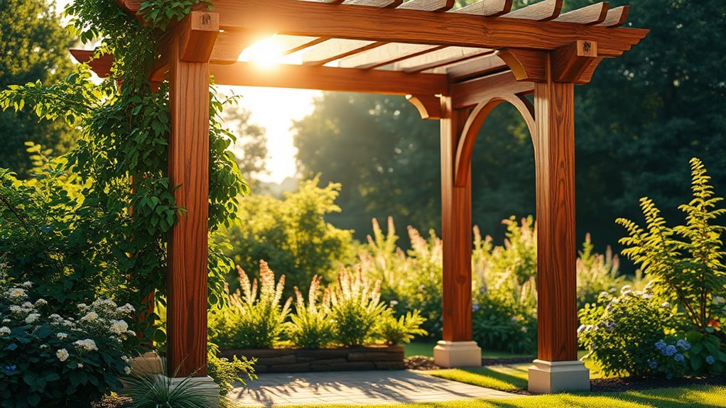 custom arbor woodworking plans