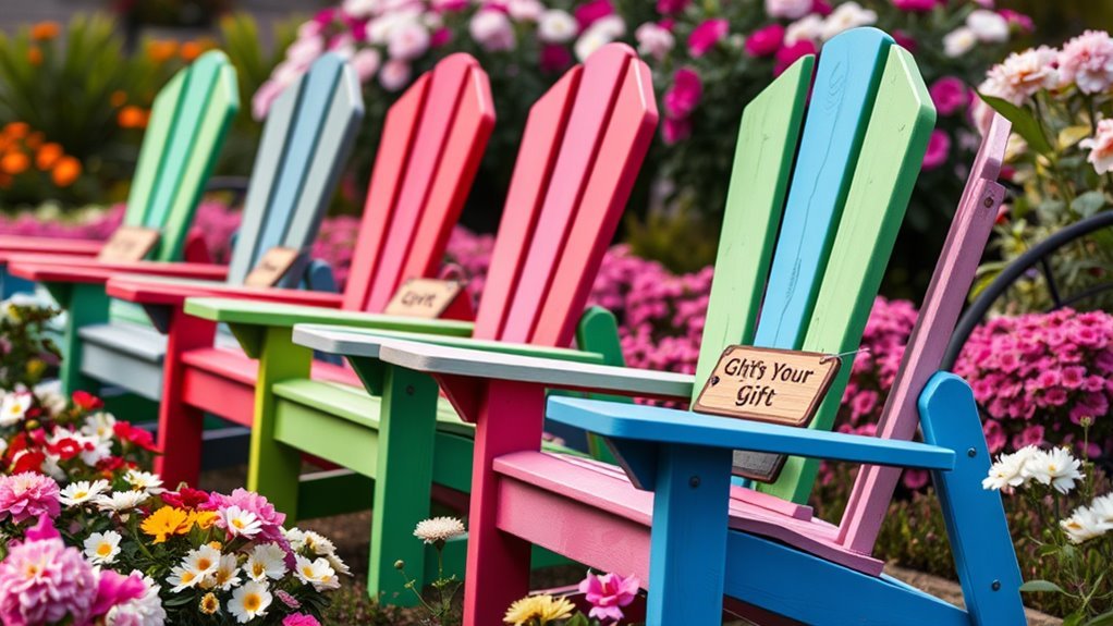 diy adirondack chair gifts