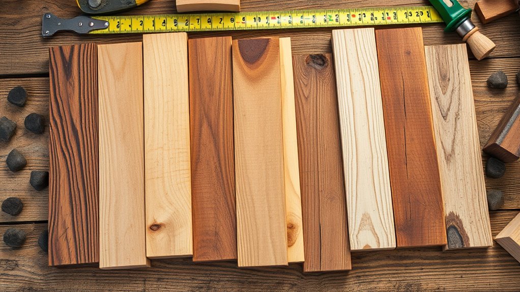 selecting ideal wood materials