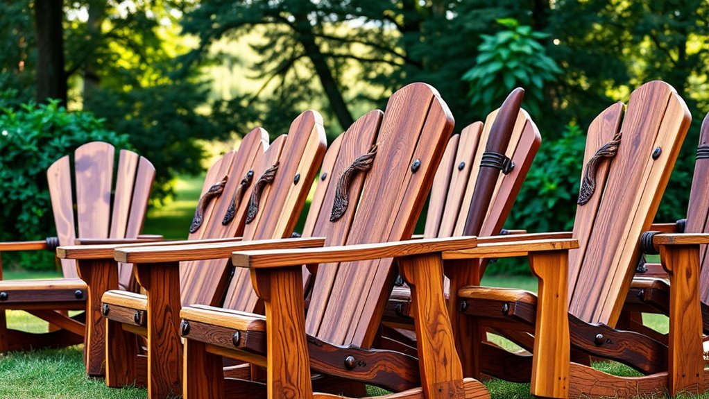 unique adirondack chair designs